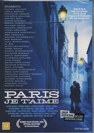 Paris Je Taime Dk - V/A - Films - Sandrew Metronome - 5706550008941 - 24 avril 2007