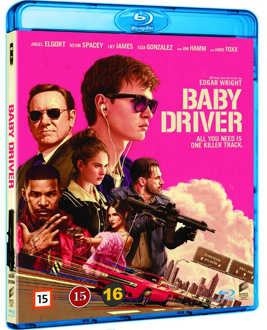 Cover for Baby Driver (Blu-ray) (2017)