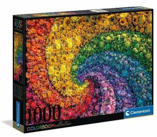 Cover for Clementoni · Puslespil Whirl Colorboom collection, 1000 brikker (Jigsaw Puzzle) (2023)