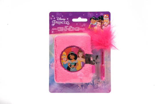 Disney Prinsesse plys dagbog m/pen - Canenco - Koopwaar -  - 8719668003941 - 9 mei 2022