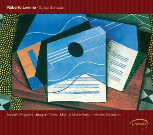 Cover for Lemma / Paganini / Turina / Ponce / Ginastera · Guitar Sonatas (CD) (2011)