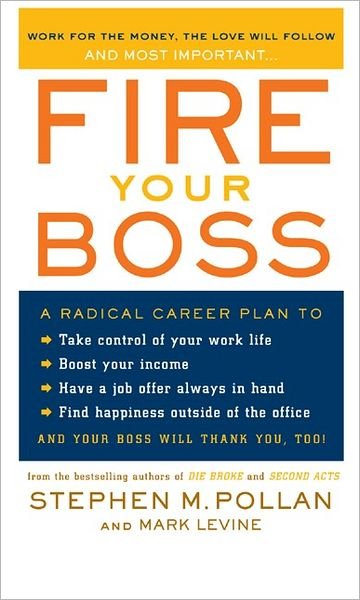 Cover for Stephen M. Pollan · Fire Your Boss (Paperback Book) (2020)