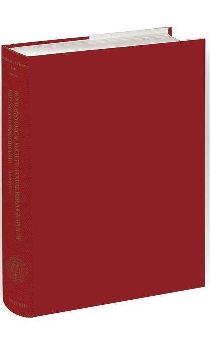 Cover for Austin Gee · Royal Historical Society Annual Bibliography of British and Irish History: Publications of 1998 - Royal Historical Society Annual Bibliography of British and Irish History (Hardcover Book) (1999)