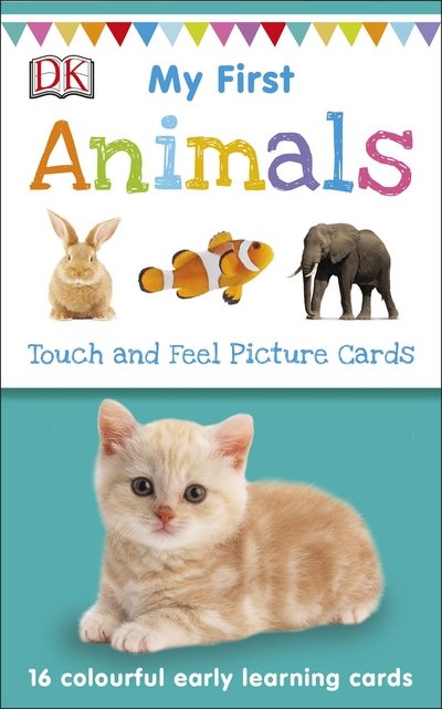 Cover for Dk · My First Animals - My First Touch and Feel Picture Cards (Flashcards) (2018)