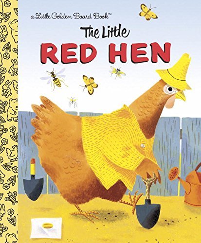 Cover for Golden Books · The Little Red Hen (Tavlebog) [Brdbk edition] (2015)