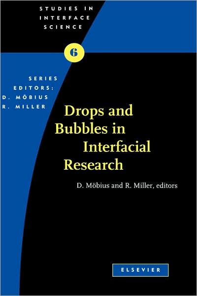 Cover for D Mobius · Drops and Bubbles in Interfacial Research - Studies in Interface Science (Innbunden bok) (1997)