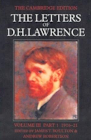 Cover for D. H. Lawrence · The The Letters of D. H. Lawrence Parts 1 and 2 (The Letters of D. H. Lawrence Parts 1 and 2 October 1916-June 1921) - The Letters of D. H. Lawrence 8 Volume Set in 9 Paperback Pieces (Büchersatz) (2002)