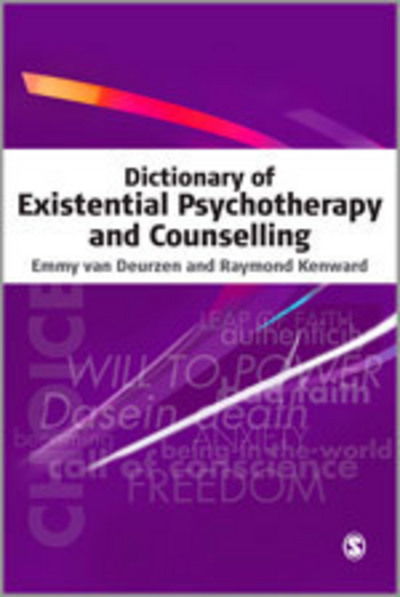 Cover for Emmy Van Deurzen · Dictionary of Existential Psychotherapy and Counselling (Inbunden Bok) (2005)