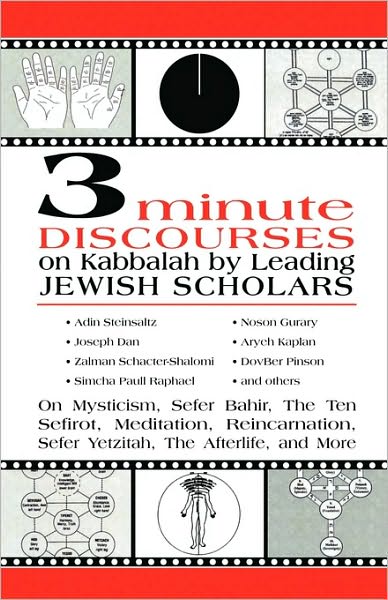 Cover for Adin Steinsaltz · 3 Minute Discourses on Kabbalah by Leading Jewish Scholars (Paperback Book) (2001)