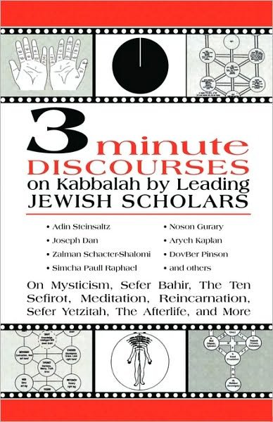 Cover for Adin Steinsaltz · 3 Minute Discourses on Kabbalah by Leading Jewish Scholars (Pocketbok) (2001)