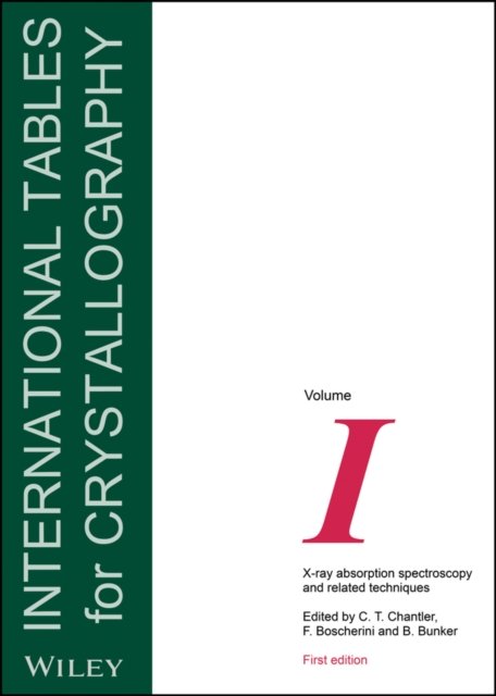 International Tables for Crystallography, Volume I: X-ray Absorption Spectroscopy and Related Techniques - IUCr Series. International Tables for Crystallography - C Chantler - Boeken - John Wiley & Sons Inc - 9781119433941 - 5 september 2024