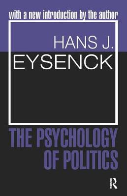 Cover for Hans Eysenck · The Psychology of Politics (Hardcover Book) (2018)