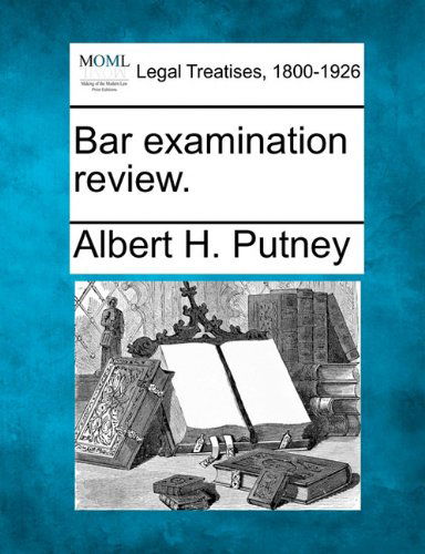Cover for Albert H. Putney · Bar Examination Review. (Paperback Bog) (2010)