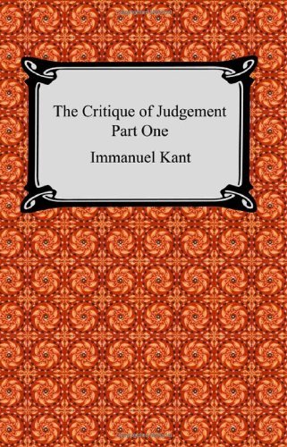 Cover for Immanuel Kant · The Critique of Judgement (Part One, the Critique of Aesthetic Judgement) (Paperback Bog) (2006)