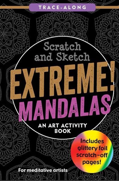 Cover for N/a · Scratch &amp; Sketch Extreme Mandalas (Inbunden Bok) (2021)