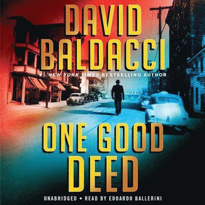 Cover for David Baldacci · One Good Deed (Audiobook (CD)) (2019)