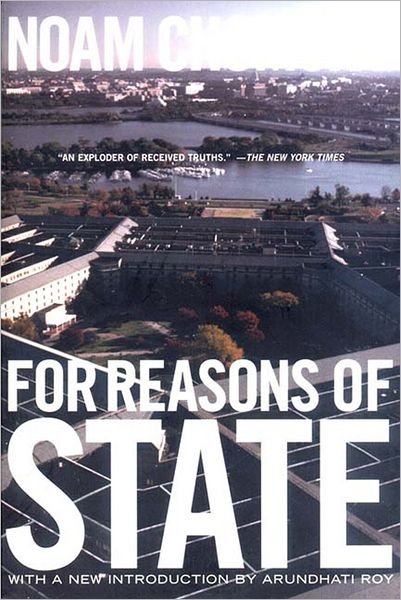 Cover for Noam Chomsky · For Reasons Of State (Taschenbuch) [New edition] (2003)
