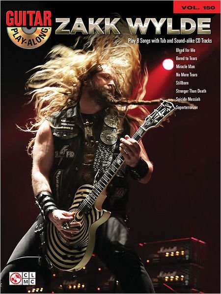 Cover for Zakk Wylde: Guitar Play-Along Volume 150 (Book) (2012)