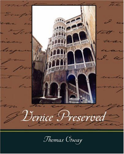 Cover for Thomas Otway · Venice Preserved (Paperback Book) (2008)