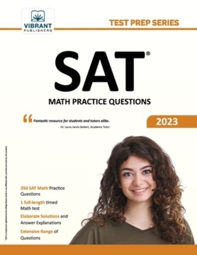 Cover for Vibrant Publishers · SAT Math Practice Questions (Book) (2022)