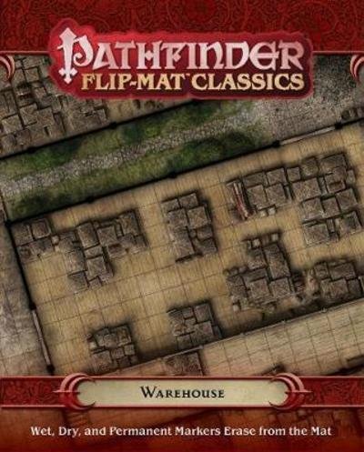 Pathfinder Flip-Mat Classics: Warehouse - Jason A. Engle - Brætspil - Paizo Publishing, LLC - 9781640780941 - 11. december 2018