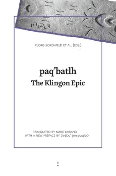Cover for Floris Schönfeld · Paq'batlh (Buch) (2022)