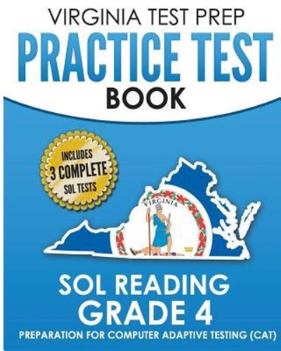 Cover for V Hawas · VIRGINIA TEST PREP Practice Test Book SOL Reading Grade 4 (Paperback Book) (2018)