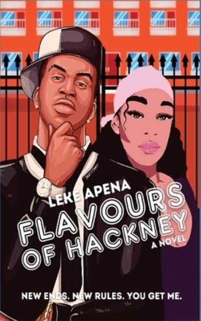 Cover for Leke Apena · Flavours of Hackney (Pocketbok) [Large type / large print edition] (2022)