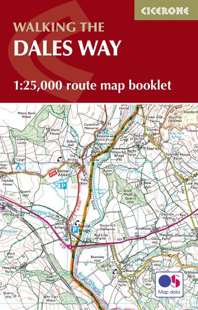 The Dales Way Map Booklet: 1,25:000 route map booklet - Terry Marsh - Books - Cicerone Press - 9781786310941 - September 26, 2023