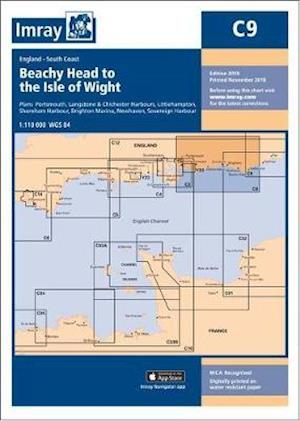 Cover for Imray Imray · Imray Chart C9: Beachy Head to Isle of Wight - C Charts (Paperback Book) [New edition] (2018)