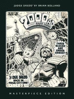 Cover for Brian Bolland · Judge Dredd by Brian Bolland: Masterpiece Edition - Masterpiece Edition (Pocketbok) (2024)