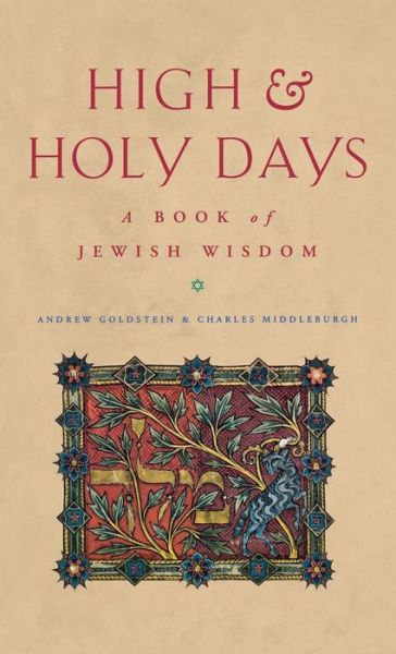 Cover for Charles Middleburgh · High and Holy Days: a Book of Jewish Prayers (Hardcover Book) (2010)