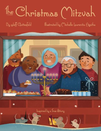 Cover for Jeff Gottesfield · The Christmas Mitzvah (Hardcover Book) (2021)