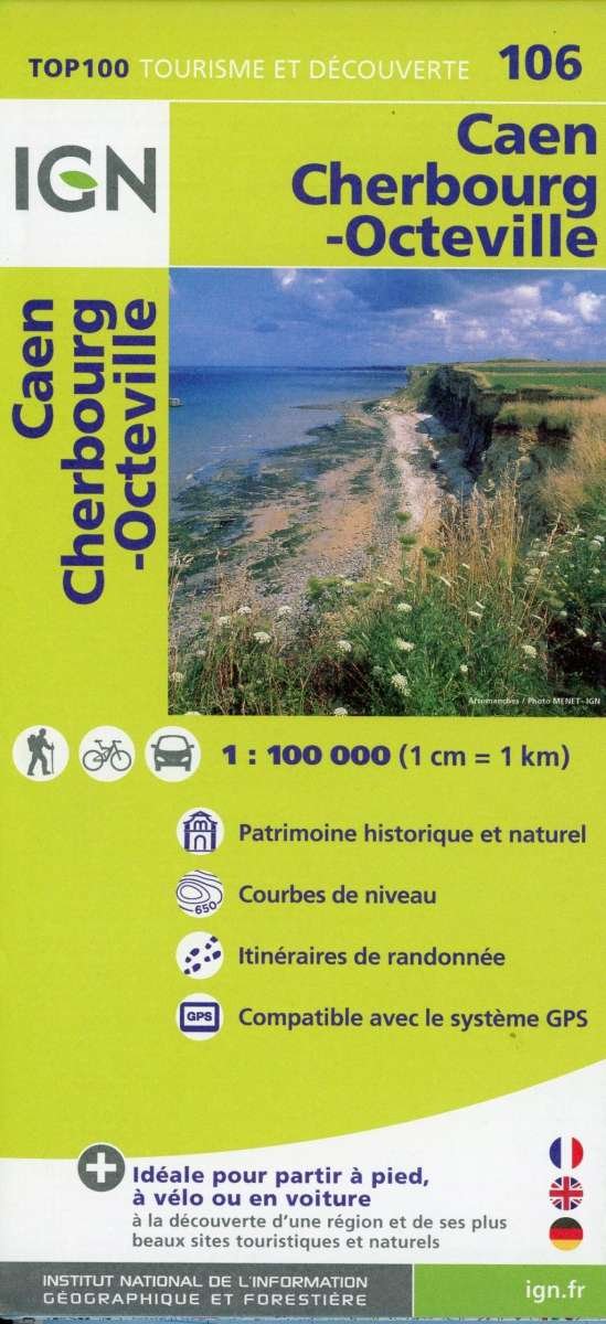 Cover for Ign · IGN TOP100: Caen - Cherbourg-Octeville (Buch) (2015)