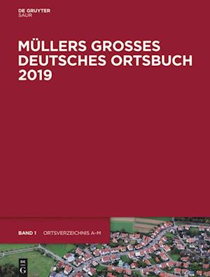 Cover for K.G. Saur Verlag · Mullers Grosses Deutsches Ortsbuch 2019 (Hardcover Book) (2019)