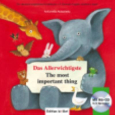 Das Allerwichtigste / The most important thing mit Audio-CD - Antonella Abbatiello - Kirjat - Max Hueber Verlag - 9783193295941 - 2010