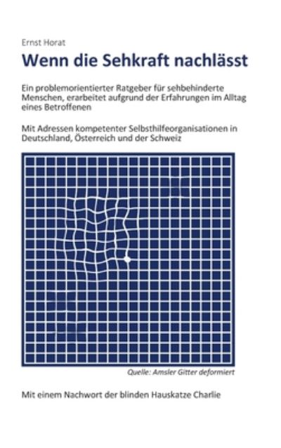 Cover for Horat · Wenn die Sehkraft nachlässt (Book) (2020)