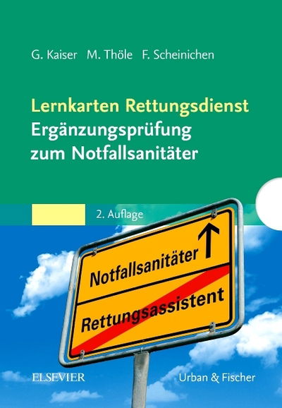 Cover for Kaiser · Lernkarten Rettungsdienst - Ergä (Book)