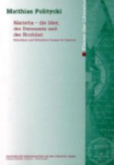 Marietta--die Idee, der Datensatz und der Strohhut : Schreiben und Schreiben-Lassen im Internet - Matthias Politycki - Books - Akademie der Wissenschaften und der Lite - 9783515077941 - September 1, 2000