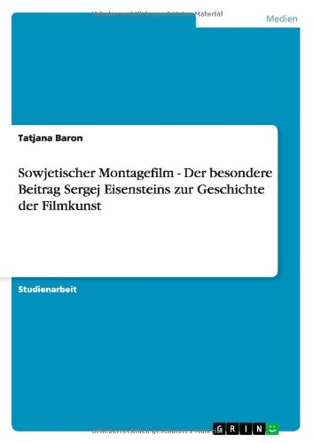 Cover for Baron · Sowjetischer Montagefilm - Der be (Book) [German edition] (2011)