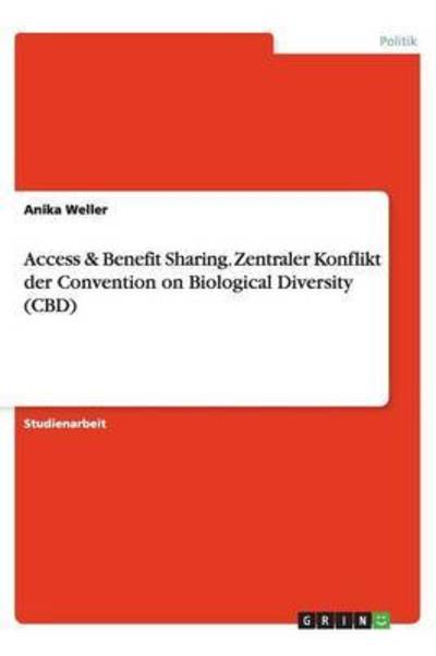 Cover for Weller · Access &amp; Benefit Sharing. Zentra (Book) (2013)