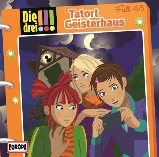 Cover for Die drei Ausrufezeichen.45 Tatort Geist (Bok)