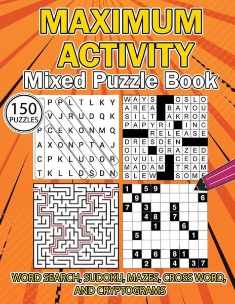 Cover for Sylvester Moore · MAXIMUM ACTIVITY Mixed puzzle book (Paperback Book) (2021)