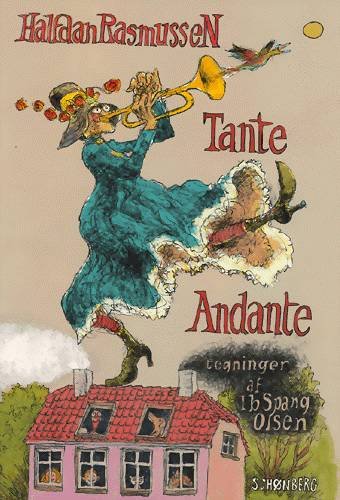 Cover for Halfdan Rasmussen · .: Tante Andante (Innbunden bok) [1. utgave] (1991)