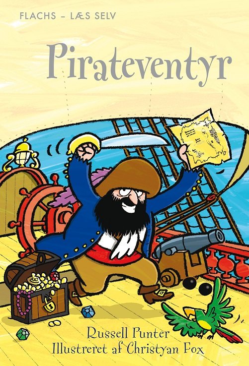 Cover for Punter Russel · Flachs - Læs selv: LÆS SELV: Pirateventyr (Gebundesens Buch) [1. Ausgabe] (2015)