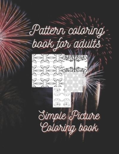 Cover for Ola Elmaghrabi · Pattern coloring book for adults (Paperback Book) (2020)