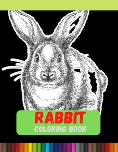 Cover for DXL Print · Rabbit Coloring Book (Paperback Bog) (2020)