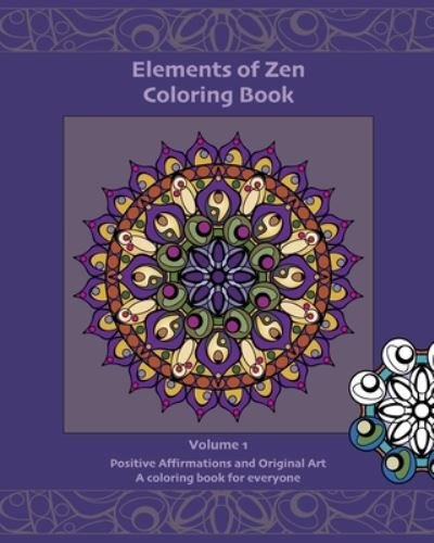 Cover for Zetta Alderman · Elements of Zen Coloring Book (Paperback Book) (2020)