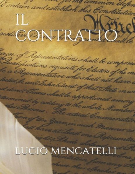 Cover for Lucio Mencatelli · Il Contratto (Paperback Book) (2020)