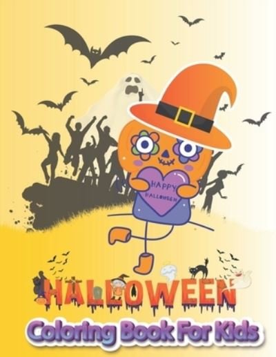 Halloween Coloring Book For Kids - Rafa Creative Publishing - Livres - Independently Published - 9798666597941 - 15 juillet 2020